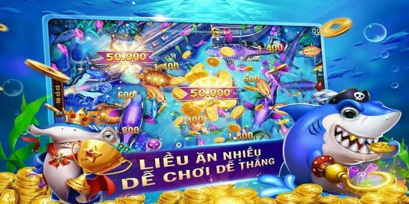 Top 3 siêu phẩm bắn cá tại sảnh game này